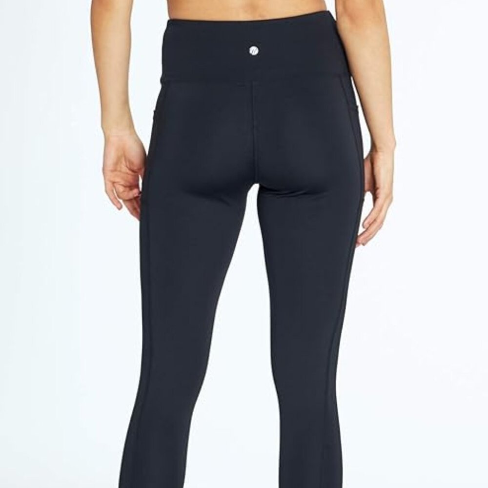 BALLY Total Fitness High Rise Pocket Mid-Calf BLACK Legging SZ S**NEW! - Picture 6 of 6